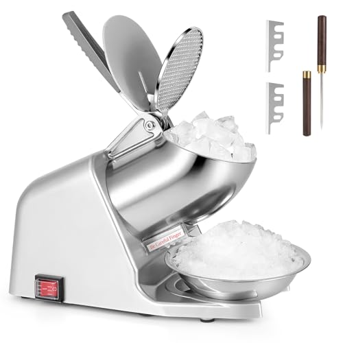 Shcazhcx Electric Ice Crusher with Extra Blades