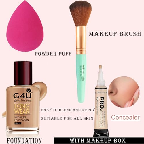 Image of G4U Makeup kit for Women, All In One Makeup Kit Set With Makeup Box 001