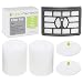GreenVacShop 2+1 Pack Shark Rotator Professional Lift-Away NV500, NV501, NV502, NV503, NV505, NV510, NV520, NV552, UV560 Replacement Filter Set, 2 Foam+2 Felt+1 HEPA Filters, XFF500 XHF500