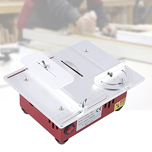 Precision Mini Table Saw Dual Motor Aluminum Saw Wood Pcb Table Cutting Machine Portable Diy Cutter Set Cutter Working Stand Table Diy Tool #TOP5