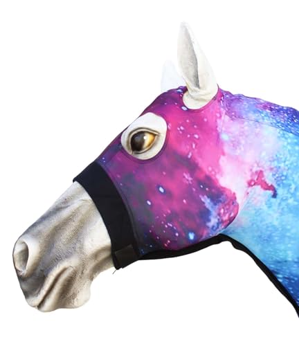 Image of XL Horse Medium Horse Comfort Stretch Full Body Neck Sheet Slinky Sleazy Galaxy 521MW06