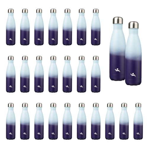 Image of Konokyo 24 Pack 17 oz Insulated Stainless Steel Water Bottle