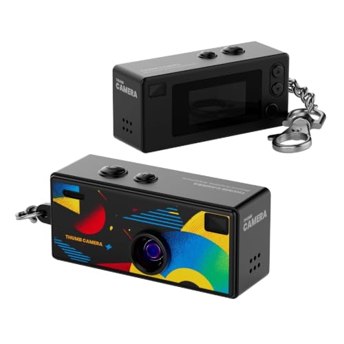 Cámara Digital Mini Retro Estilo 1984 Color Negro miniatura 1