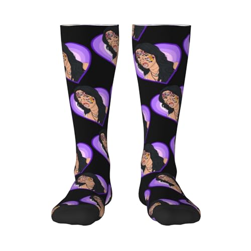 Photo de KILOPTE olivias singer music rodrigo Stock De Couleurs Contrastées – Chaussettes Concert Merch Chaussettes Style Rue Hip Hop, Cadeaux Pour Fans De Musique à Porter Au Quotidien