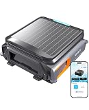 WYBOT F1 Skimmer Piscina con Energía Solar Y Batería,Naranja Oscuro