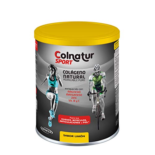 ¡Descubre el secreto de Colnatur Sport! Proteína colágeno hidrolizada sabor limón