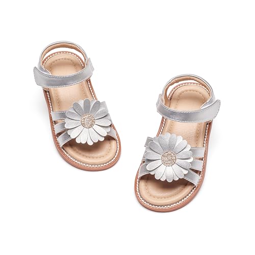 Image of Kiderence Toddler Girls Sandals Little Girls Kids Summer Shoes Toddler Sandals