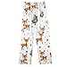 Women's Christmas Pajamas Set Long Sleeve Sleepwear Soft Button Down Shirts and Pants 2Pcs Pjs Lounge Sets Nightwear