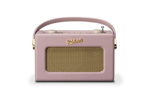 Roberts Revival UNO FM/DAB/DAB+ Digital Radio with Bluetooth, Dusty Pink