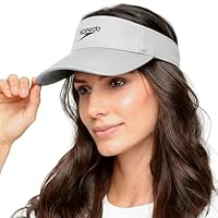 SPEEDO Viseira Feminina Sport Regulável, Branco, Único