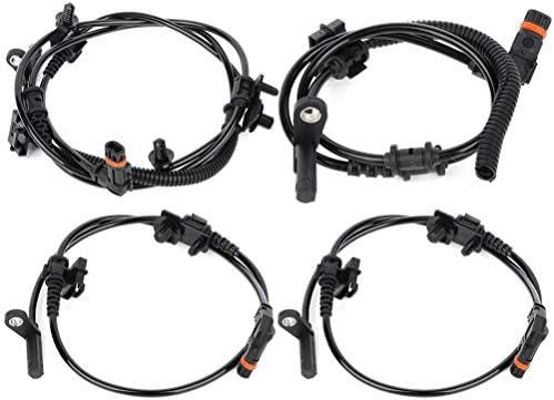 ECCPP ABS Sensor ABS Wheel Speed Sensor Front Rear Left Right fit 2005 06 07 08 09 10 for Chrysler 300, 2008 09 10 for Dodge Challenger, 2006 07 08 09 10 for Dodge Charger Set of 4# ALS1931