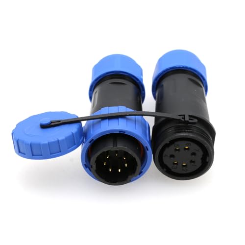 ZBLZGP TY20 7 Pin 5A Solderless Aviation Waterproof Plug, docking rows, 7 polig 5A
