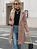 Bankeng Women Winter Wool Blend Camel Mid-Long Coa... #2