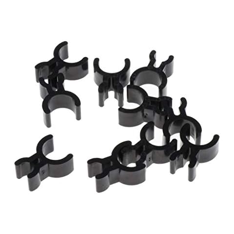 10x Clip De Lápiz De Trompeta, Clips De Trompeta De Trompa, Negro by perfk Cover