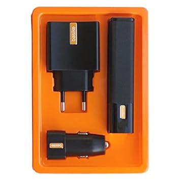 Kit 3 em 1 Basike Carregador + Power Bank + Automotivo