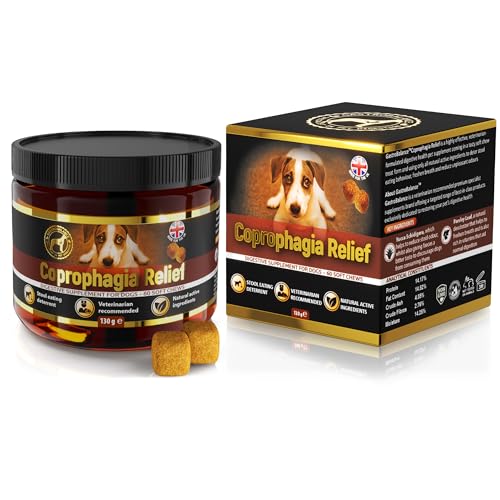 GastroBalance Tratamiento coprofagia Perros - 60 masticables Suaves disuasorio Perros Comer heces...