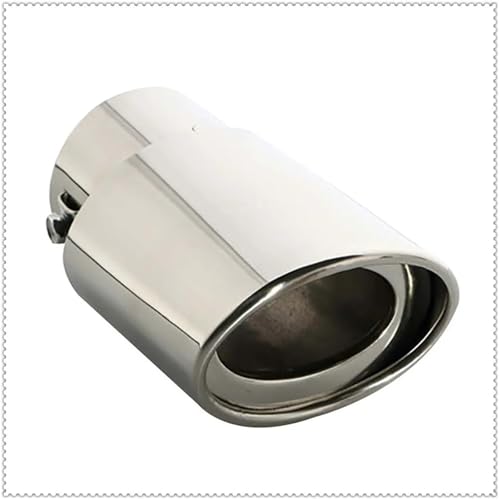 Embout de silencieux d'échappement universel en acier inoxydable droit pour Peugeot 308 206 307