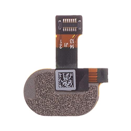 Nappe bouton empreinte Moto E4 Plus XT1773 flexible de remplacement couleur or - 2