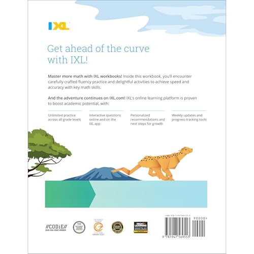 IXL Multiplication Facts & Fluency 3rd Grade Math Workbook, Mathematics Book for Kids Ages 8-9 Covering Times Table Facts up to 10x10, Multiplying by 11 and 12, and More - Image 2