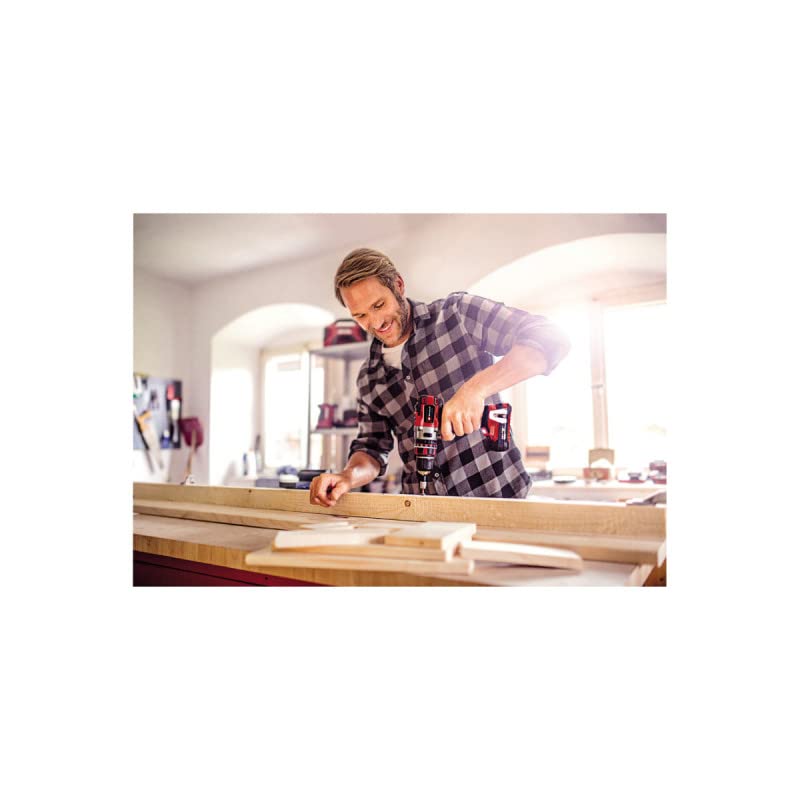 Pack EINHELL 18V Power X-Change - Bohrhammer - Schlagbohrschrauber - 2 x 4.0Ah Akku - Schnellladegerät - Werkzeugtasche – Bild 4