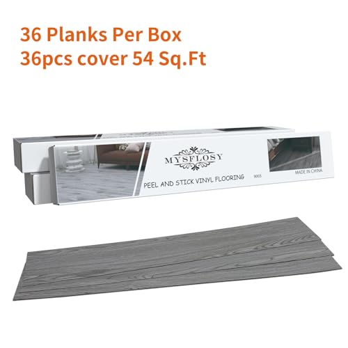 Mysflosy MF-006 Peel And Stick Floor Tiles, Self-Adhesive Luxury Vinyl Flooring Plank thumb #5