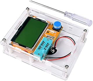 Multifunction Meter DIY kit, kuman Mega 328 Graphic transistor Tester, NPN PNP Diodes