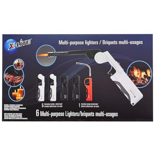 Encendedores X-Lite multipropósito pack 6 unidades miniatura 1