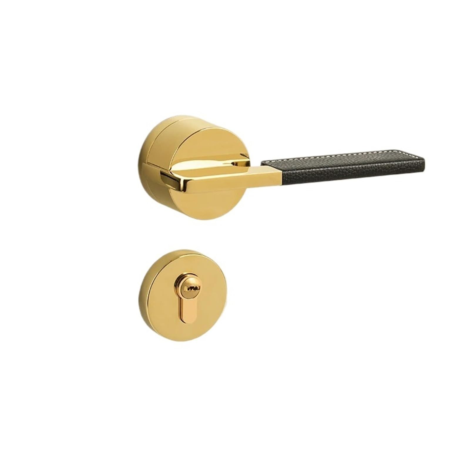 OPTEPYOE Handle Lock Indoor Door Household Silent Split(Set-C_72MM)