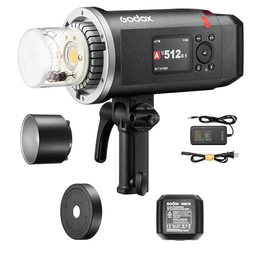 Image of Godox AD600BM II Upgraded Outdoor Flash Strobe GN87 600W, 2.4G Wireless,1Tap Sync with X3 Trigger, 40W LED Modeling Lamp 0.01-1.9s Recycle 1 /8000s HSS, Compatible with Canon /Nikon /Sony /More