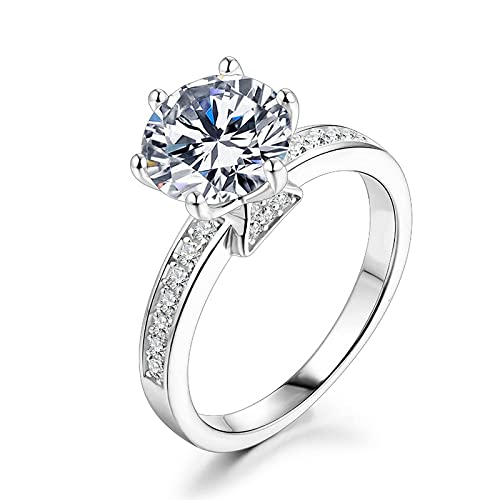 Bague sterling 925 pur anti-ternissement bague fleur émail pour peau sensible