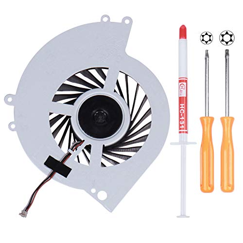 Li-SUN CPU Cooling Fan KSB0912HE-CK2M, Internal Cooler Replacement for Sony Playstation 4 PS4 CUH-10XXA (CUH-1000A CUH-1001A), and CUH-11XXA (CUH-1100A CUH-1115A) Console Series with Tool Kit