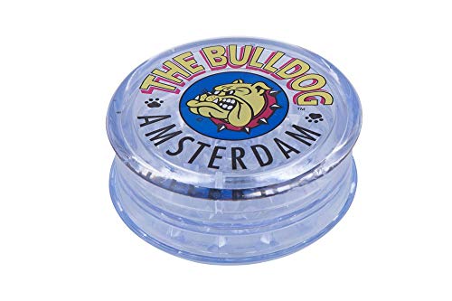 The Bulldog Grinder en plastique transparent 3 pièces