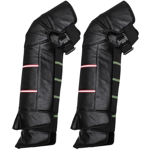 VALICLUD 2 Protectores Térmicos Impermeables para Rodilla de Motocicleta Cubiertas Cálidas Resistentes al Viento Correas Ajustables Guardias Cálidos de Invierno para Color Aleatorio