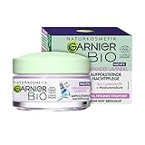 Garnier Bio Anti-Falten Feuchtigkeitspflege, Anti-Aging Gesichtspflege mit Bio-Lavendel, Naturkosmetik für alle Hauttypen, 1 x 50 ml