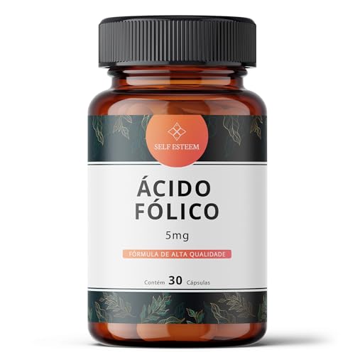 Ácido Fólico 5mg 30 Cápsulas