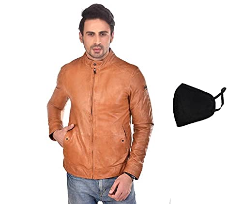 sheep nappa leather jacket