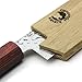 Yoshihiro Natural Magnolia Wood Saya Cover Blade Protector for Santoku (180mm)7in
