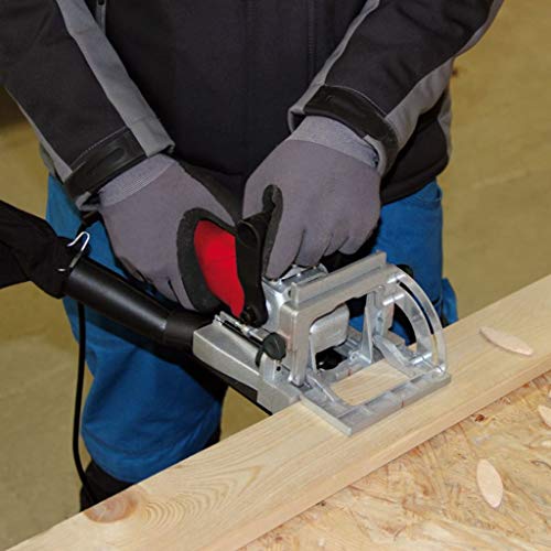 Einhell TC-BJ 900 Vlakke deuvelfrees, 860 W, 14 mm, hoek- en hoogte-instelling, stofopvangzak, koffer - Afbeelding 6