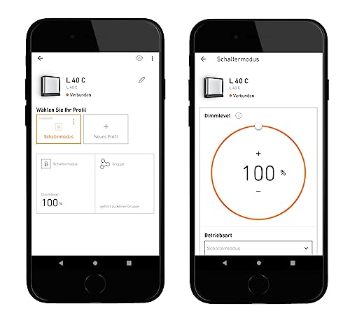 Steinel applique LED extérieure L 40 C anthracite 3000K connectée Bluetooth Mesh - 6
