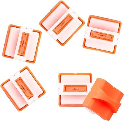 Maykela 6 Pieces Paper Cutter Replacement Blades,Refill Cutting Replacement Blades Paper Trimmer Cutting Blades Paper Cutting Blades Photo Cutter Tools (Orange)