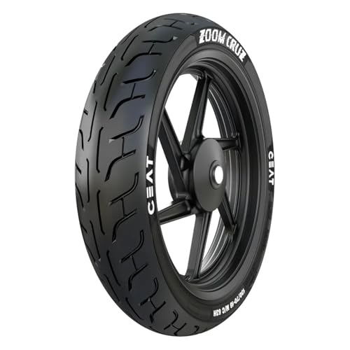 Image of CEAT 130 /70-18 ZOOM CRUZ 63H TUBELESS TYRE | Rear | Car Tyre for Front and Rear