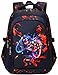 RBYGPL Boys Backpack For Elementary Middle Kids School Bookbag Waterproof School Bags 18 Inch (2-Red Game)