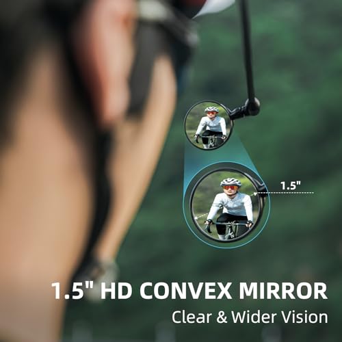 ROCKBROS 360° Convex Helmet Mirror
