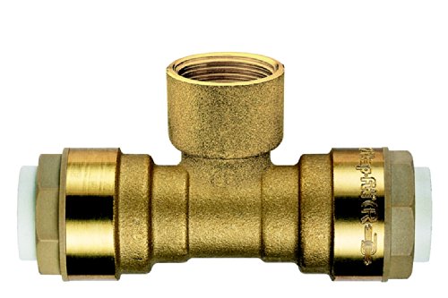 Boutt 3169938 Aftf1615 - Raccordo A Tre Vie Femmina In Ottone 15 X 21 Per Tubi 16