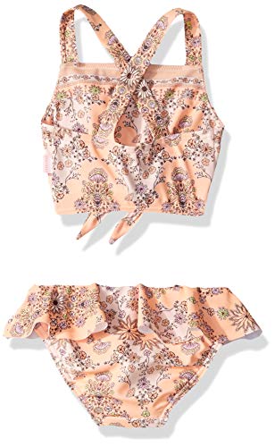 Image of Seafolly Girls' Tie Front Tankini Swimsuit Set