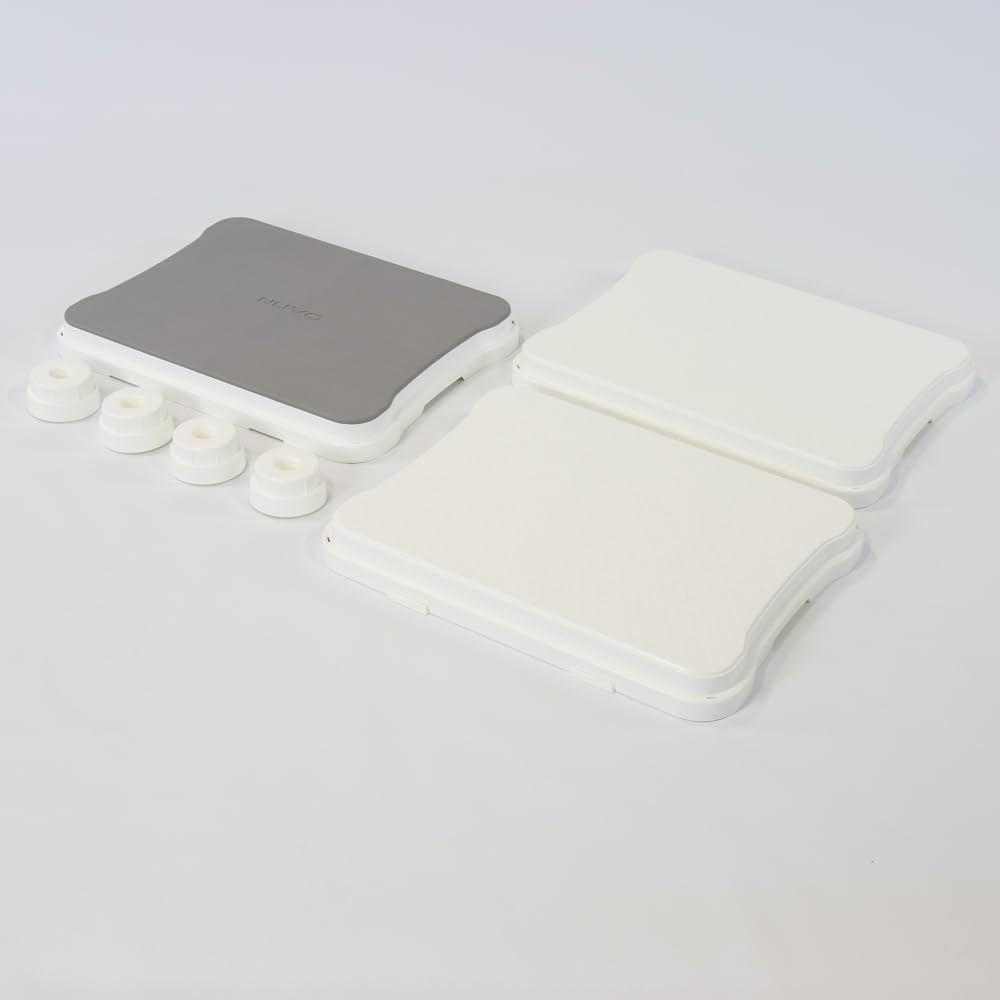 NRS Healthcare Nuvo Adjustable Bath Step - Grey - Non-Slip Rubber Surface