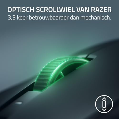 Razer Viper V4 Pro - draadloze en symmetrische gamingmuis voor e-sport - Ultralicht 49 g - HyperSpeed Gen-2 8 KHz polling - Focus Pro 50K-sensor - Optisch scrollwiel - PC/Mac | Zwart - Afbeelding 6