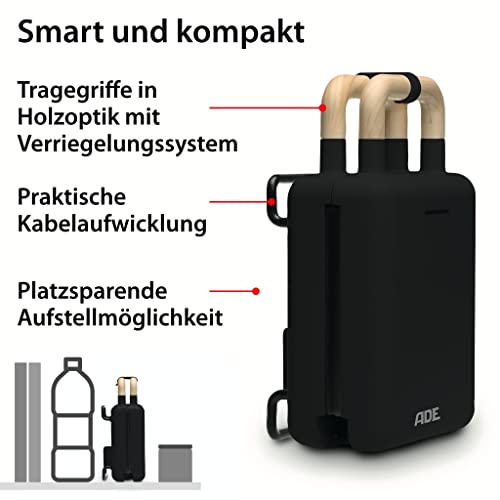 ADE Waffeleisen Sandwichmaker 2-in-1 KG2138-3 auswechselbare Platten, Sandwichtoaster mit Teflon-Antihaftbeschichtung… – Bild 4