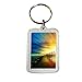 50pcs Custom Personalised Insert Photo Acrylic Blank Keyring Keychain Wholesales Clear size:2