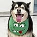 Dog Bandana Exquisite Printing Waterproof Cute Comfortable Upright Dog Drool Bib Adjustable Bib Handkerchief Accessories for Medium, Large and Extra-Large Dogs (XXL,Color 5)